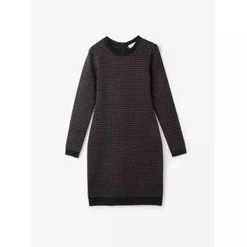 MICHAEL KORS [Специальная цена] MINI MK Платье с длинными рукавами JH180X84GH201 Шоколадный