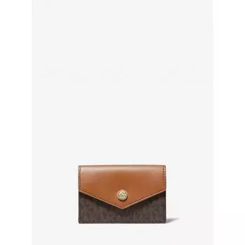 MICHAEL KORS [Специальная цена] ПОДАРКИ Конверт Чехол для карт Маленький MK Signature 35F2GGFD1B200 Коричневый