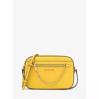 MICHAEL KORS [Специальная цена] ПУНКТ JET SET EW Большая цепочка через плечо на молнии 35S1GTTC7L5455 Золотисто-желтый