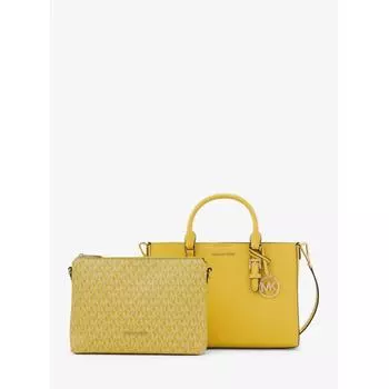 MICHAEL KORS [Специальная цена] Сумка CHARLOTTE 3 В 1, средняя 35S4GCFS2L5455 ЗОЛОТО-ЖЕЛТЫЙ