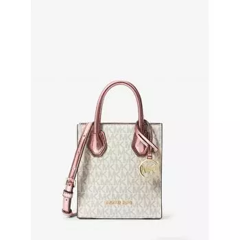 MICHAEL KORS [Специальная цена] Сумка-тоут Mercer Shopper через плечо очень маленькая MK Signature 35H3GM9C0B8171 Primrose Multi