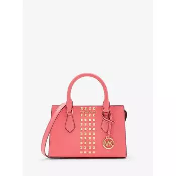 MICHAEL KORS [Special Price] SHEILA Center Zip Satchel Small 35S3G6HS1L6680 Tea Rose