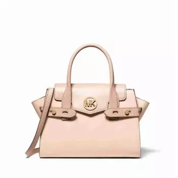Michael Kors СУМКА MICHAEL KORS CARMEN САФЬЯНОВАЯ КОЖАНАЯ СУМКА НА ПЛЕЧЕ цвета желтого цвета цвета желтого цвета
