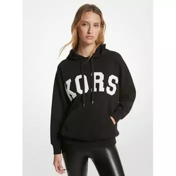 Michael Kors Terry Kors Толстовка с капюшоном Jf3514sa281 черная S
