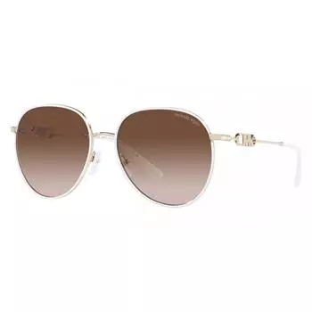 Michael Kors Women s 58mm Light Gold White Sunglasses light gold white