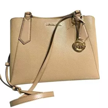 Michael Kors Women s Kimberly East West Leather Satchel Shoulder Bag