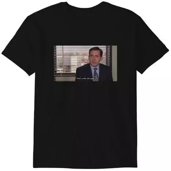 Michael Scott T-shirt, Funny T-shirt, Gift, For Him, For Her, That s What She Said, The Office Classic T-shirt L