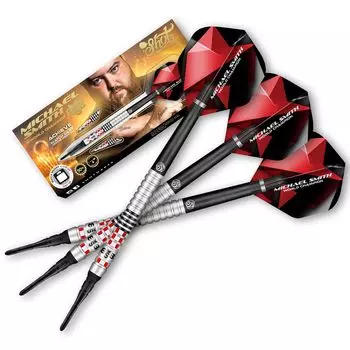 Michael Smith Achieve Center Weight Tungram Professional Throwing Darts Soft Tip Set Professional Made in New Zealand Design Dart Flight Women Men