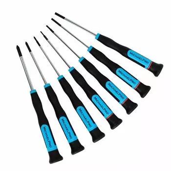 MichaelPro MP002007 Precision Screwdriver Set Repair Tool Kit with Comfortable Grip for Jewelry and Watches Non-Slip Electronics, Eyeglasses,