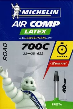 Michelin Latex Air Comp A1 FV 40 Part Number 2057010027006 700x22/23C Tube,