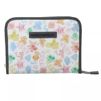Mickey Friends Zipper Bellows Multi Case &