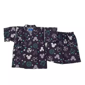 Mickey Mickey Mouse Big Hero 6 Jinbei Clothes Boys Yukata Boys Kids Top and Bottom Set Japanese Clothes Kimono Pajamas Summer Festivals Fireworks