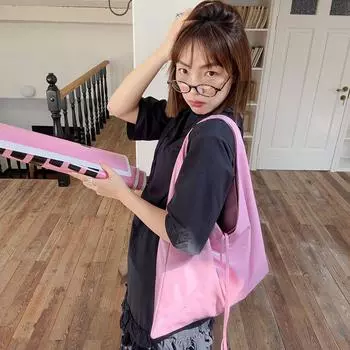 Micocah Summer Dopamine Hobo Bag Female New Arrival Original Niche Tote Bag Work Clothing Underarm Bag Merlot Powder