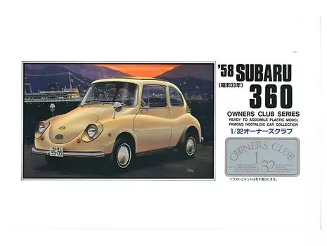 Пластиковая модель Micro Ace Club Subaru 360 1/32, владелец 58 № 4