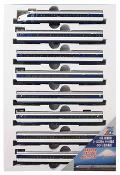 Micro Ace N Gauge 0 Series Shinkansen Series NH49 Final Formation Basic Set A9656 Railway Model Train 0+1000 Formation/Hikari 8-Car