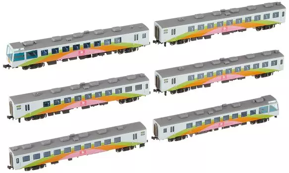 Micro Ace N Gauge 12 Series Yuyu Salon Okayama Late Year 6 Car Set A1121 Railway Model Passenger Car White