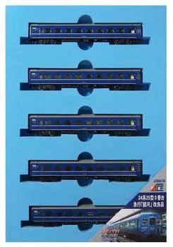 Micro Ace N Gauge 24 Series 25 Type 0 Express Дополнительный набор A2955 Железнодорожная модель пассажирского вагона Ginga 5-вагонный