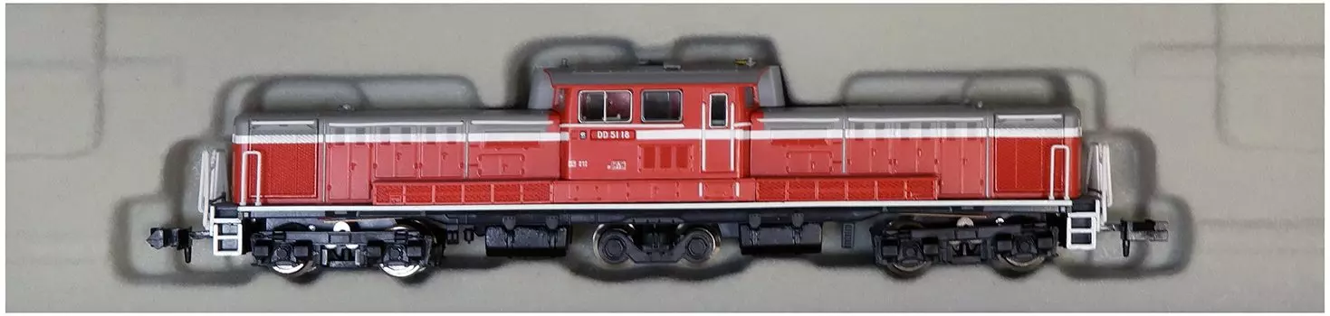 Micro Ace N Gauge 3-я модель A8507 Железнодорожная модель тепловоза DD51-18