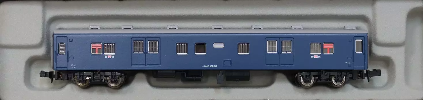 Micro Ace N Gauge A7252 Железнодорожная модель пассажирского вагона Suyu15-2008 синий