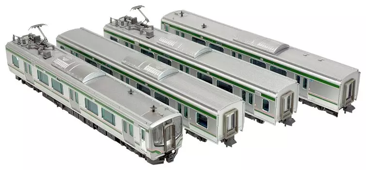 Micro Ace N Gauge E721 Series 1000 Set A7497 Железнодорожная модель поезда розового цвета с 4 вагонами розовый