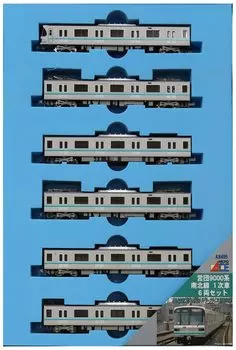 Micro Ace N Gauge Eidan 9000 Series Namboku Line 1st Car Set A8495 Railway Model Train 6-Car