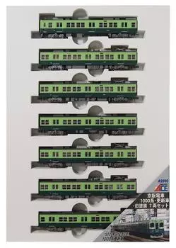 Micro Ace N Gauge Keihan Electric Railway 1000 Paint Set A9990 Железнодорожная модель поезда серии/Обновленный вагон/Старый 7-вагонный