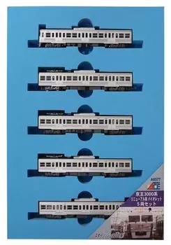 Micro Ace N Gauge Keio 3000 Series Renewal Car Фиолетовый набор A6577 Железнодорожная модель поезда 5-вагонный