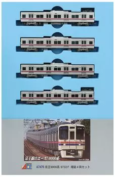 Micro Ace N Gauge Keio 9000 Series 9732F Дополнительный набор A7476 Железнодорожная модель поезда 4-вагонный