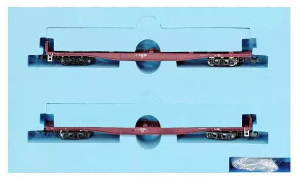 Micro Ace N Gauge Koki60000 No Container Set A1258 Железнодорожная модель грузового вагона 2-вагонный коричневый