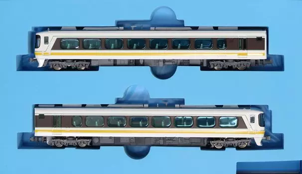 Micro Ace N Gauge Meitetsu Kiha 8500 Series Limited Express Northern Alps Set A7193 Железнодорожная модель поезда 2-вагонный белый