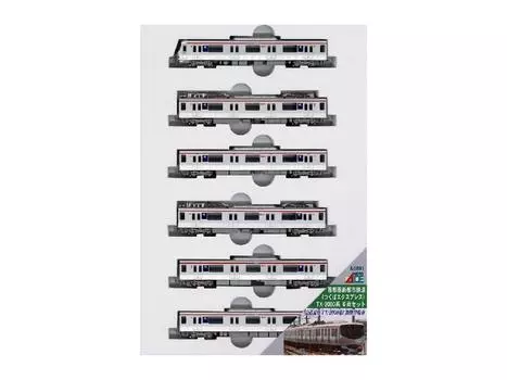 Micro Ace N Gauge Metropolitan Area New City Railway Tsukuba Express Series Set A6891 Модель поезда TX-2000 6 вагонов