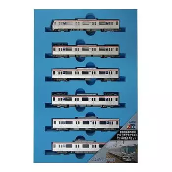 micro ace N gauge Metropolitan area new urban railway Tsukuba Express TX-1000 series 6 car set A6890 model railway train