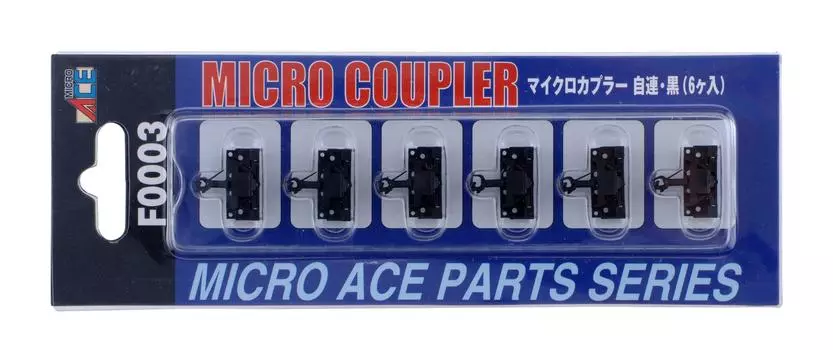 Micro Ace N Gauge Micro 6 шт. F0003 принадлежности для моделей железной дороги Сцепка/Jitren/черный