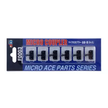 Micro Ace N Gauge Micro Coupler/Jitren/черный 6 шт. F0003 принадлежности для моделей железной дороги