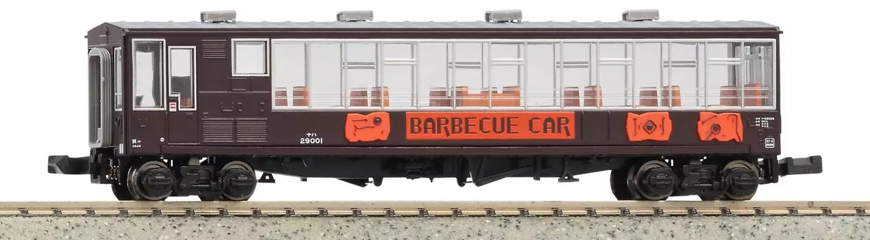 Micro Ace N Gauge Naha 29001 Машина для барбекю A0477 Модель пассажирского вагона железной дороги