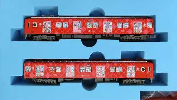 Micro Ace N Gauge Nankai 7100 Series Happy Train x Nankai Set A6379 Railway Model Train ``Nana ``Sumikkogurashi Train 2-Car