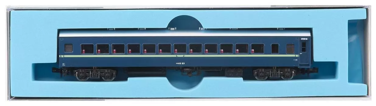 Micro Ace N Gauge Naro Blue A9333 Железнодорожная модель пассажирского вагона A9333 10-23 (Синяя лента)