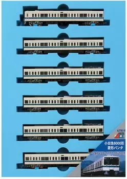 Micro Ace N Gauge Odakyu 8000 Type Diamond Pantograph Set A3780 Железнодорожная модель поезда 6-вагонный