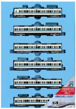 Micro Ace N Gauge Odakyu 9000 Type 9409F Single Arm Panta Set A6197 Железнодорожная модель поезда 6-вагонный синий