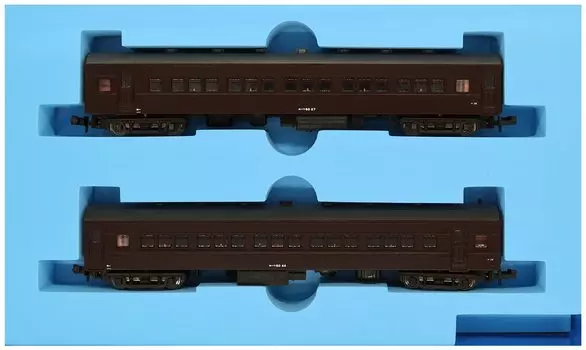 Micro Ace N Gauge Ohafu 60 Виноградный цвет Нет. 2 Набор из 2-х вагонов модели пассажирского вагона железной дороги типа Хоккайдо A5712