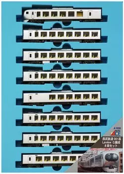 Micro Ace N Gauge Seibu Railway 001 Series Laview G Formation Set A1030 Модель поезда из 8 вагонов синий