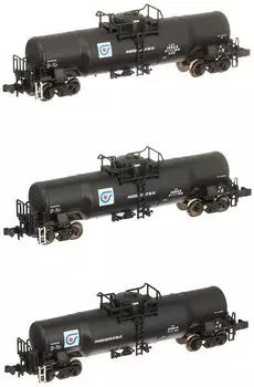 Micro Ace N Gauge Taki9900 Kyodo Oil Set A3199 Railway Model Freight Car Co., Ltd. 3-машина
