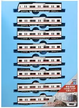 Micro Ace N Gauge Toei Asakusa Line 5300 Type 5320F Set A3385 Railway Model Train White 8-Car
