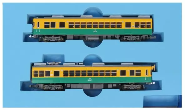 Micro Ace N Gauge Тоямская местная железная дорога Тип 10030 10037 Набор для сборки A7954 Железнодорожная модель поезда из 2 вагонов белый