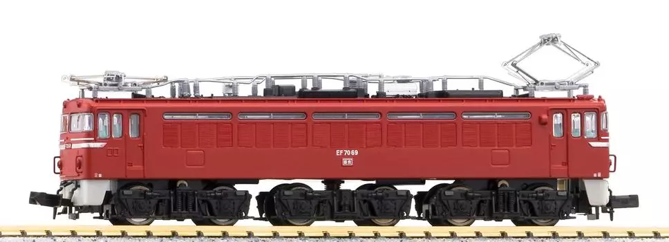 Micro Ace N Gauge Type A0216 Железнодорожная модель электровоза EF70-69/Кюсю