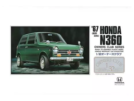 Micro Ace Owners Club Honda N360 Plastic Model 1/32 67 No.5