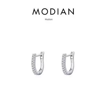 Micro-Inlaid Entire Sterling Silver Super Flash Female South Korea Special Interest Earrings Full-body S925 sterling silver