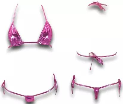 Micro String Sexy Extreme Triangle Purple F [Cat Select] Bikini, T-back, T-front, Ultra-small, Panties, Lingerie, Underwear, Cosplay, Swimsuit, B7RS,