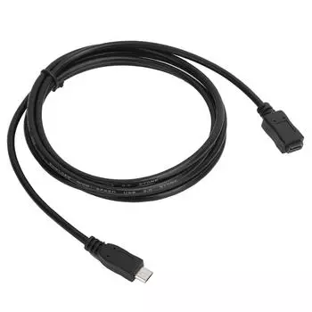 Micro USB 2.0 Male to Micro USB Female удлинительный кабель удлинитель для телефона и планшета
