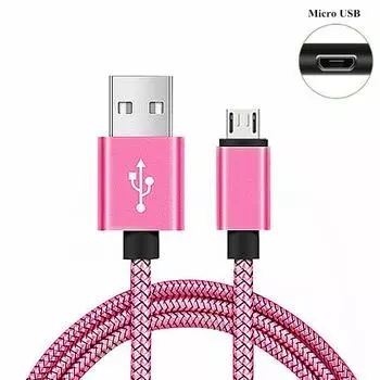 Кабель Micro USB 2 м Быстрая зарядка Кабель для передачи данных Адаптер зарядного устройства Для Samsung Xiaomi Huawei Oukitel Android Телефон Кабель Micro USB Провод 0.25m